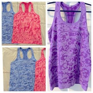 Bundle of 3 lululemon tank tops